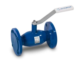 Кран шаровой фланцевый DN20 PN40 (28320020), Temper