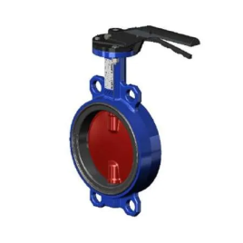 Затвор дисковый поворотный VPI DN125 PN16 диск чугун (VPI4448-02EP0125), Tecofi