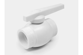 Кран шаровой PP-R DN63 латунный шар (011101063000), Контур