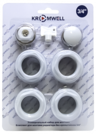 Комплект для монтажа радиатора 3/4" без кронштейнов (EU.ST6162040 34_k), Kromwell