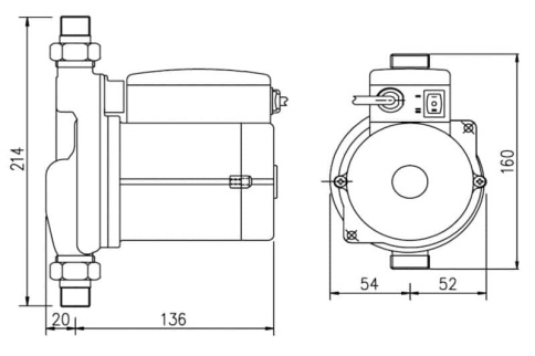 Насос циркуляционный PB-088EA (3059251), Wilo фото 3