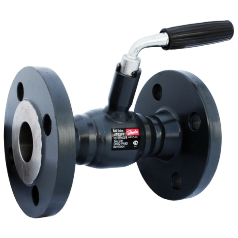 Кран шаровой фланцевый DN15 JIP Premium FF ГОСТ (065N0300G), Danfoss фото 1