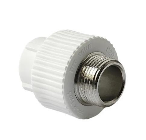 Муфта PP-R комбинированная 20х1/2" НР (PA23008P), Pro Aqua фото 1