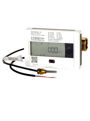 Теплосчетчик SonoSafe 10 DN15 НН 3/4"(0,6 м3/ч) без поверки (014U0031), Danfoss фото 1