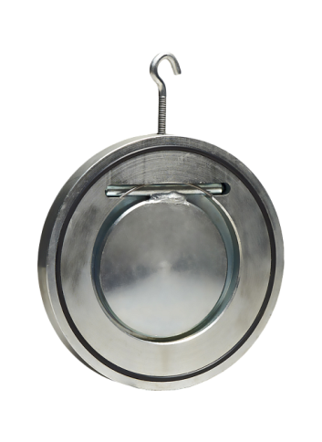 Клапан обратный одностворчатый межфланцевый DN100 (ЗОП.07.100.16.М/Ф), Гранлок фото 1