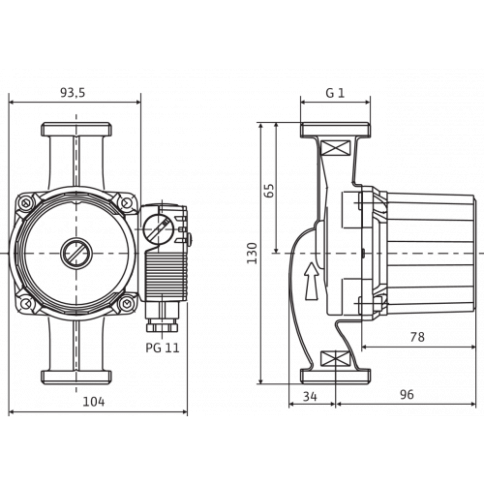 Насос циркуляционный STAR-RS 15/2-130 (4063801), Wilo фото 4